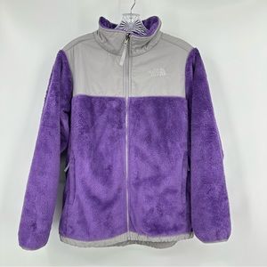 The North Face Denali Jacket Gray Purple Size XL/18
